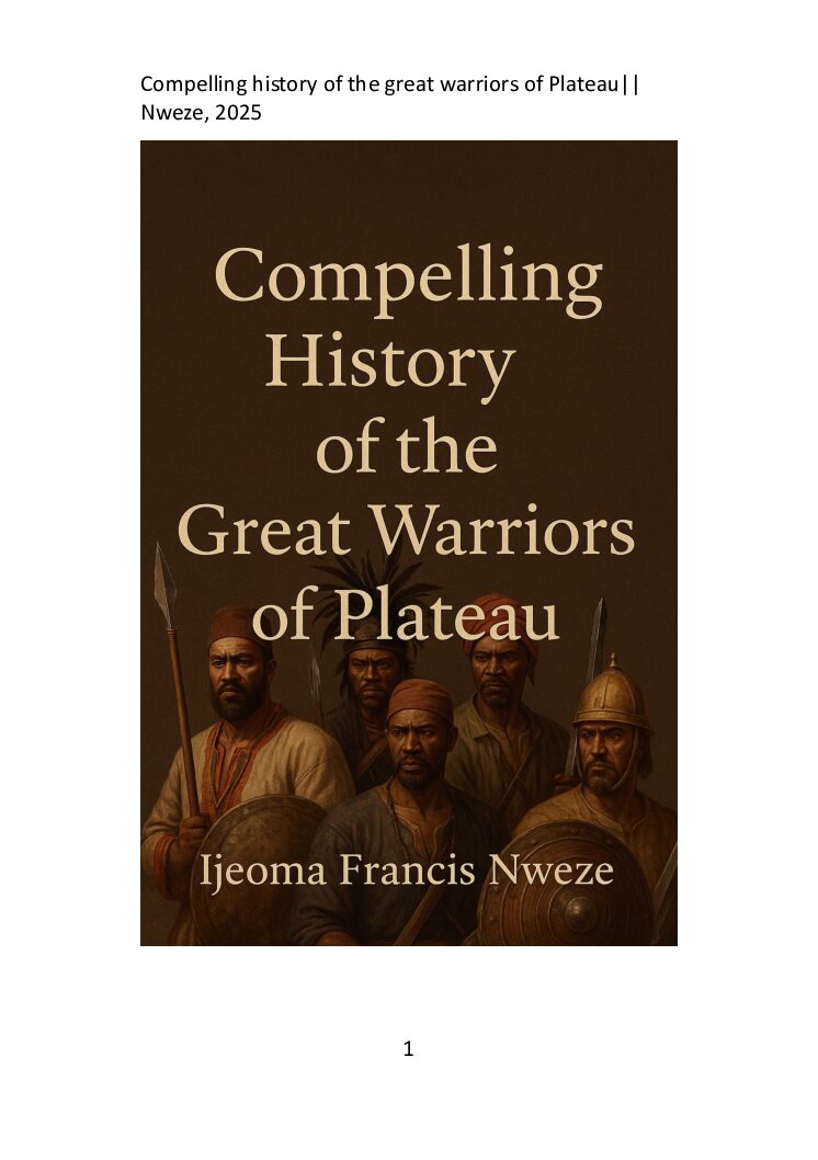 The warriors of Plateau